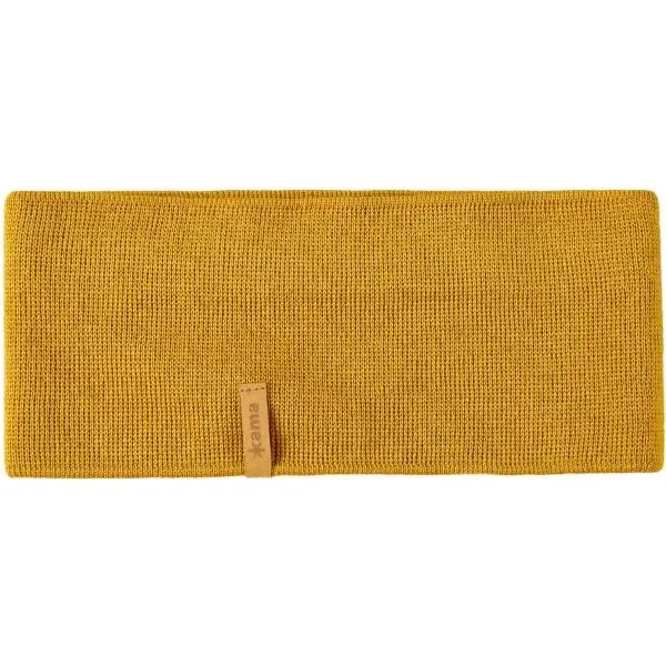 Kama PLETENÁ ČELENKA C49 Dámská čelenka, žlutá, velikost