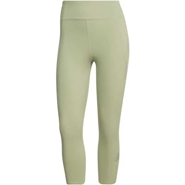 adidas OWN THE RUN LEGGINGS Dámské běžecké legíny, světle zelená, velikost