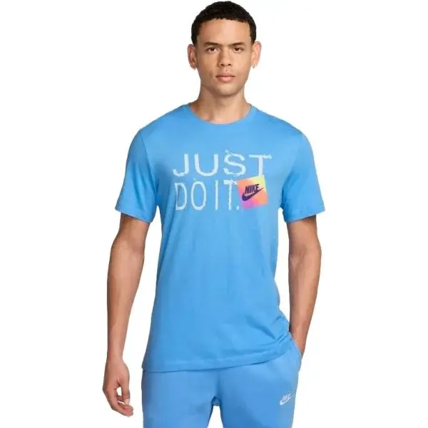 Nike SPORTSWEAR TEE Pánské triko, modrá, velikost XXL