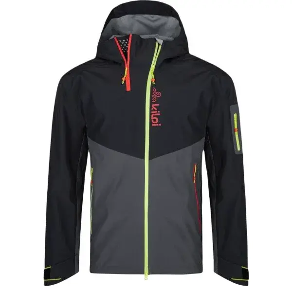 KILPI METRIX Pánská outdoorová bunda, černá, velikost XXXL