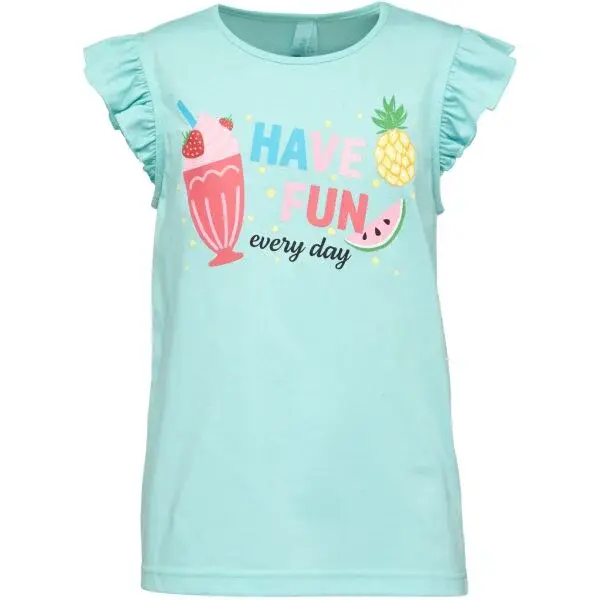 Lewro CYNTHIA Dívčí triko, světle modrá, velikost 116-122