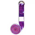 YOGGYS STRETCHING STRAP MANDALAMOTION Protahovací pásek, fialová, velikost