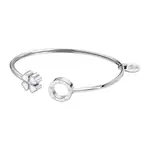 Lotus Style Pevný ocelový náramek se čtyřlístkem Woman Basic LS2183-2/1