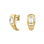 Rosefield Úchvatné pozlacené půlkruhové náušnice Iconic JEORG-J1129