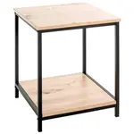 ODKLÁDACÍ STOLEK, černá, barvy dubu