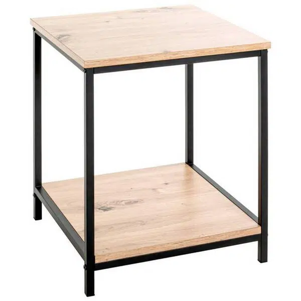 XXXL ODKLÁDACÍ STOLEK, černá, barvy dubu