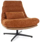 SIGNAL Křeslo FELICIA RAVEN skořicové