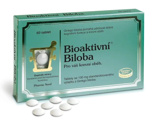 Pharma Nord Bioaktivní Biloba Tbl.60
