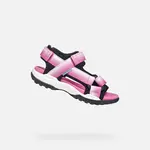 Pink Girls' Sandals Geox Borealis - Girls