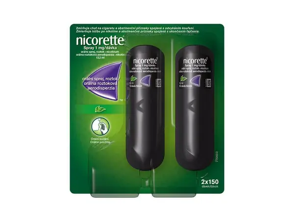 Nicorette Spray 1mg/dáv 2x13,2ml