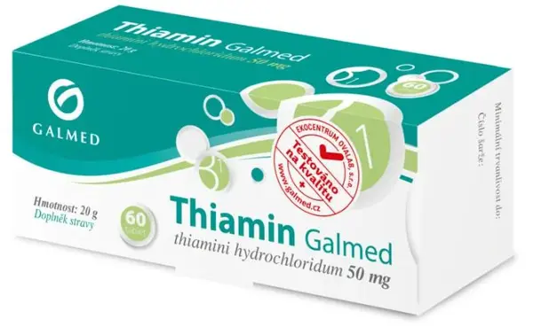 Thiamin 50mg 60 tablet Galmed