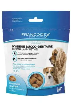 Francodex pochoutka breath dental pes 75g
