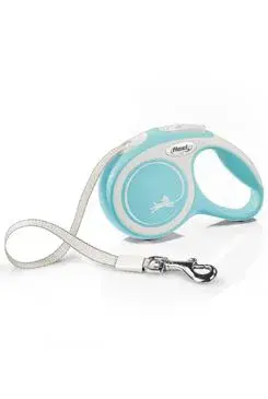 Vodítko Flexi Comfort XS pásek 3m/12kg světlemodrá new