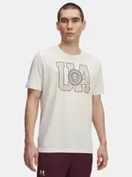 Pánské tričko Under Armour UA COLLEGE CREST LOGO SS-BRN - Pánské