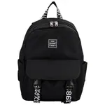 Stylový městský látkový batoh Miško, černá