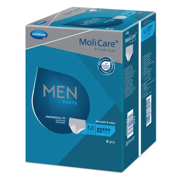 Molicare Men Pants navlékací kalhotky 7 kapek M boky 80-120cm 1455ml 8ks