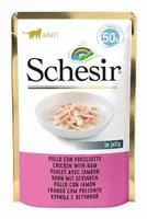 Schesir Cat Kapsa Adult Kuře/šunka 50g