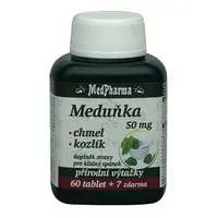 Medpharma Meduňka+chmel+kozlík Tbl.67