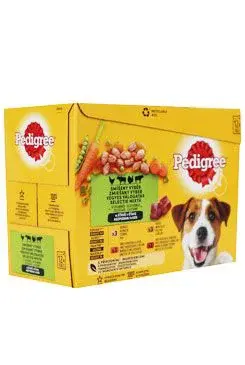 Pedigree kapsa masový výběr zelenina ve šťávě 12x100g