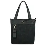 Trendy dámská koženková kabelka na rameno Sorix, černá