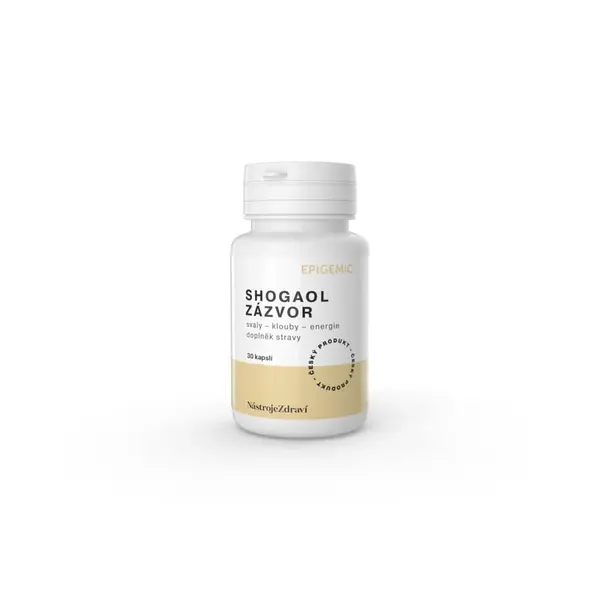 Epigemic Shogaol Zázvor 30 kapslí