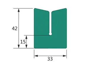 10 ks - Pěnový polyetylén Profil RS 35-45 (1ks=2bm)