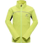 ALPINE PRO GEROCO Detská softshellová bunda, žltá, veľkosť 140-146