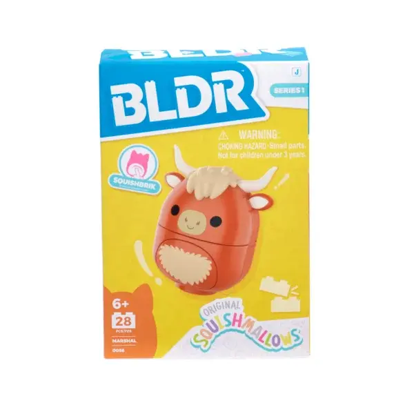 SQUISHMALLOWS stavebnice BLDR – Býk Marshal