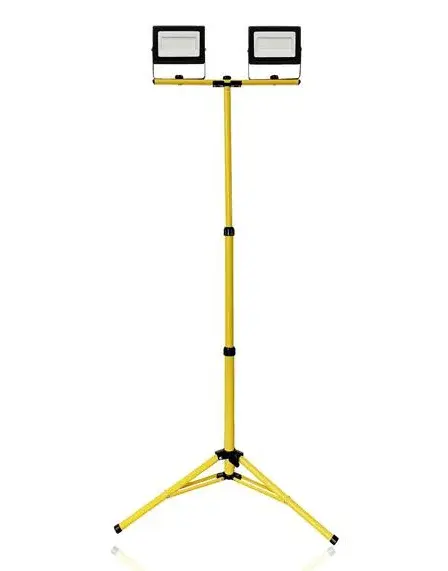 LED reflektor LTC LXLA345 2x100W se stojanem - rozbaleno - krabice má na sobě skvrny od vody