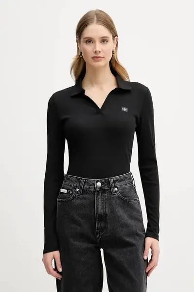 Tričko s dlhým rukávom Calvin Klein Jeans