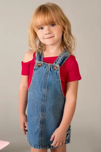 Dětské riflové šaty Mayoral