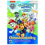 Omalovánky Tlapková patrola se samolepkami A4