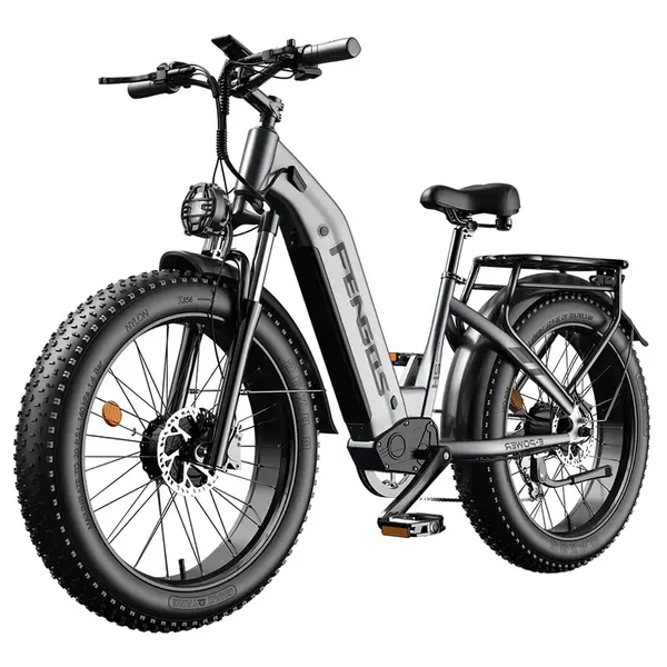 FENGQS H2 Pro Electric Bike 1000W Dual Motor 52V 20Ah 50km/h Grey