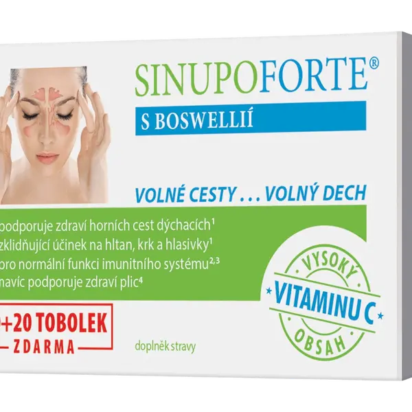 SINUPO Forte s Boswellií 40 tobolek