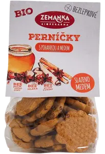 ZEMANKA Bezlepkové pohankové bio perníčky 100 g