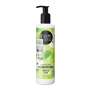 ORGANIC SHOP Hydratační sprchový gel Jablko a hruška 280 ml