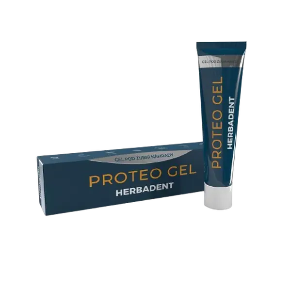 HERBADENT PROTEO Gel pod zubní náhrady 40 g