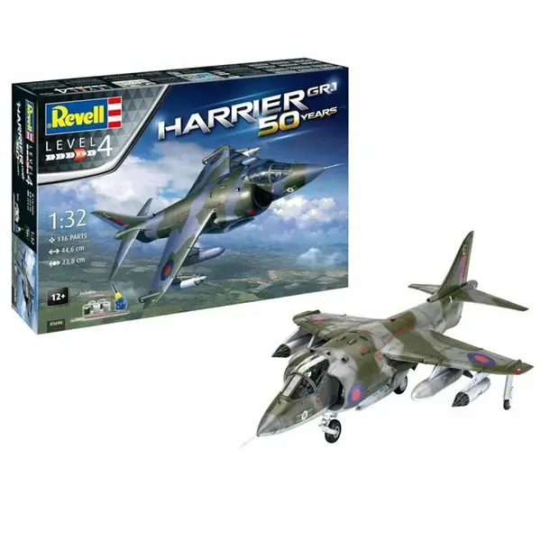 Revell Hawker Harrier GR Mk.1 – dárkový set 1:32 (poškozená)