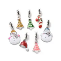 Tibetan Style Alloy European Dangle Charms