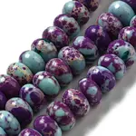 Synthetic Imperial Jasper Dyed Beads Strands