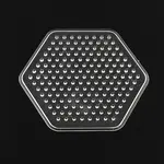 Hexagon ABC Plastic Pegboards Used for 5x5mm DIY Fuse Beads