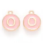 Golden Plated Alloy Enamel Charms