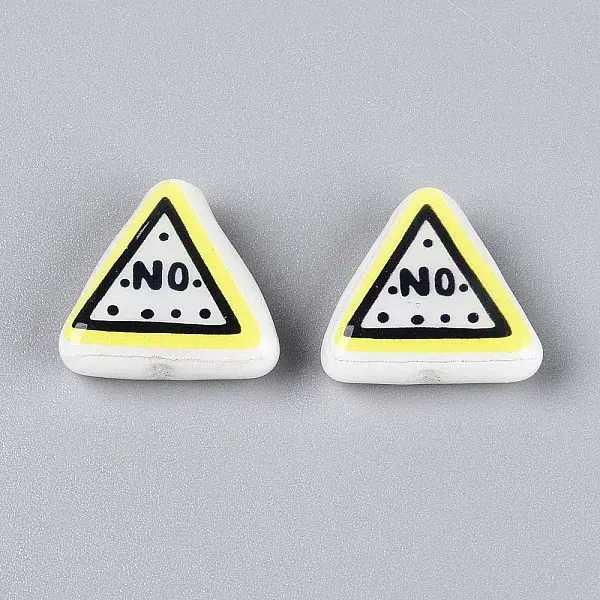 Printed Opaque Resin Beads