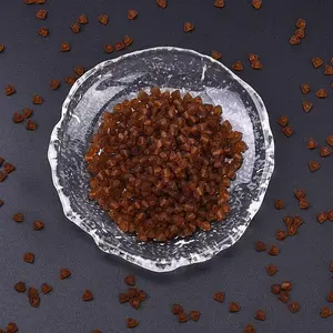 Frosted Transparent Glass Beads