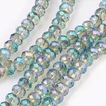 Electroplate Glass Beads Strands