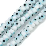 Handmade Evil Eye Lampwork Beads Strands