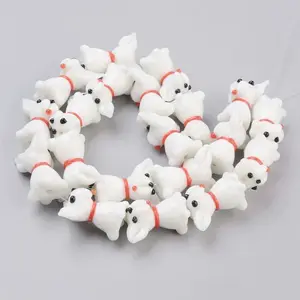 Handmade Bumpy Lampwork Beads Strands