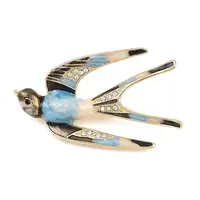 Swallow Enamel Pins
