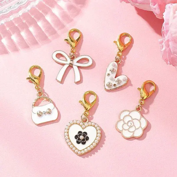 Alloy Enamel Pendant Decorations