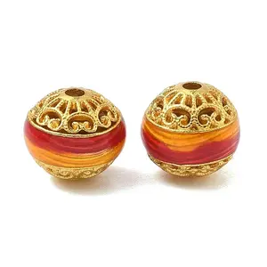 Alloy Enamel Beads